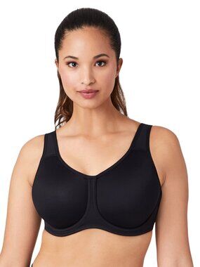 Wacoal Simone Sport Underwire Bra Women’s 38G Black 855170